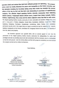 Gorkhas highlight nefarious activities of Kuki terrorists in Manipur 2 Gorkhas highlight nefarious activities of Kuki terrorists in Manipur -