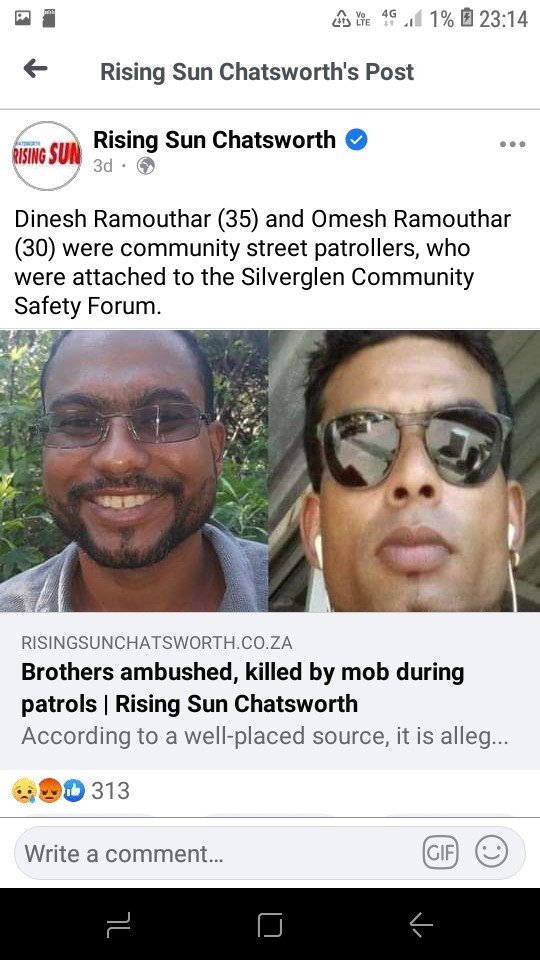 Are Indians in danger in South Africa? -