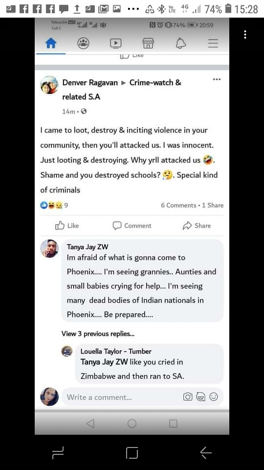 Are Indians in danger in South Africa? -