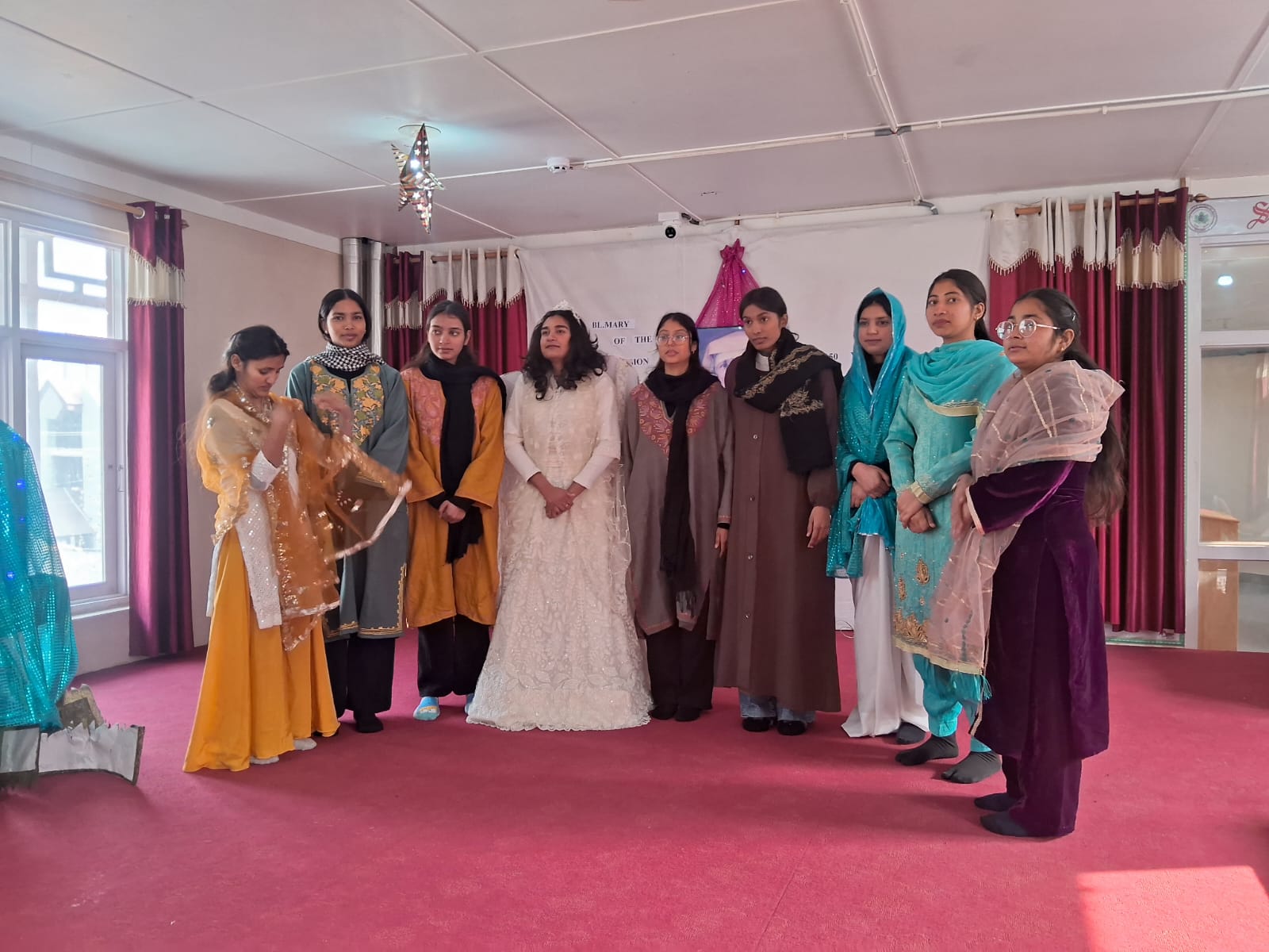 St. Joseph’s School of Nursing, Baramulla Celebrates 150th Jubilee of FMM Congregation and Christmas Programme -