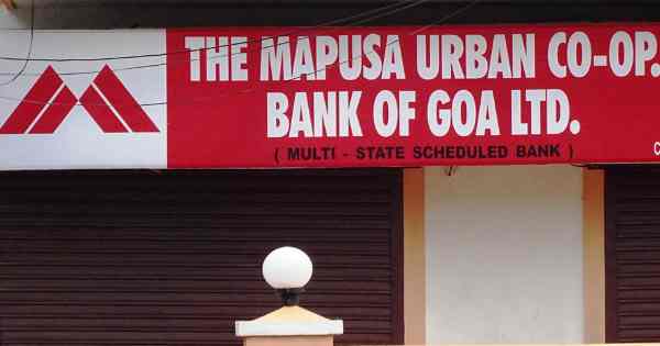 RBI cancels banking license of Mapusa Urban Co-op Bank