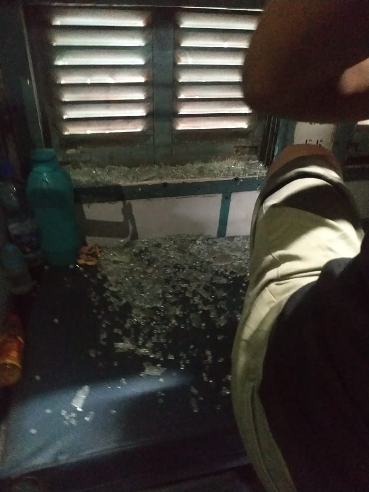 Goa-Manipur train stoned at UP and Bihar