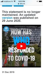 Why has WHO altered the first-week COVID-19 timeline data: Dr Tedros - COVID-19, Director General, Dr Michael Ryan, Dr Tedros Adhanom Ghebreyesus, World Health Organisation
