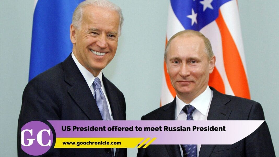 US President offered to meet Russian President