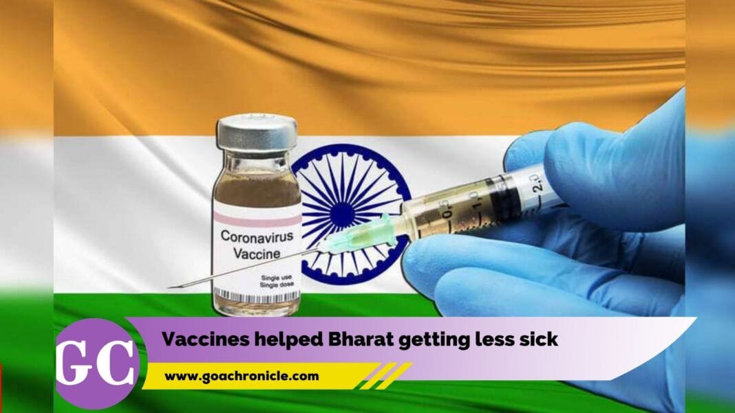 Vaccines helped Bharat getting less sick