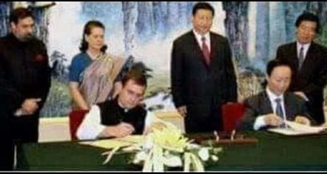 Cong-CCP ‘MoU 2008’ emboldens Rahul Gandhi to praise China and insult India