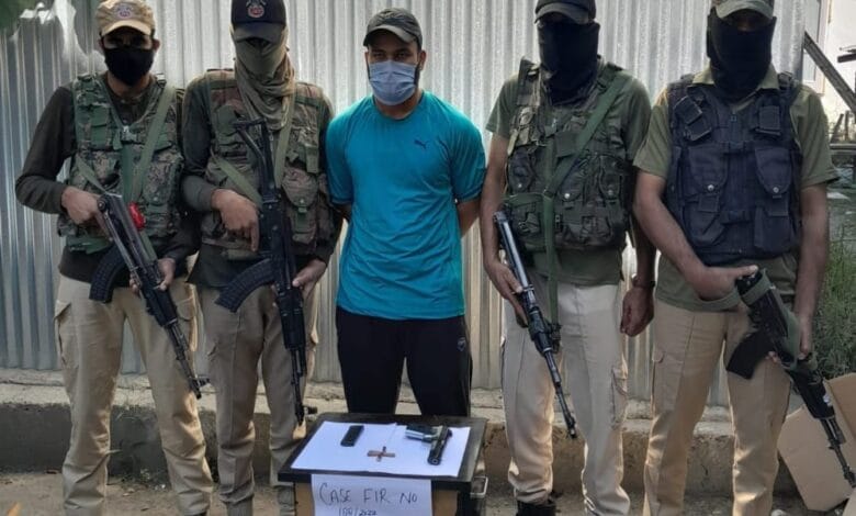 AGuH militant held with arms, ammo in Srinagar: Police