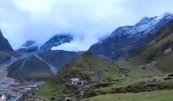 Avalanche occurred near Kedarnath Dham