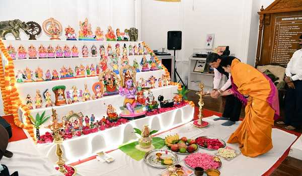 Navaratri Kolu at Raj Bhavan opens for public