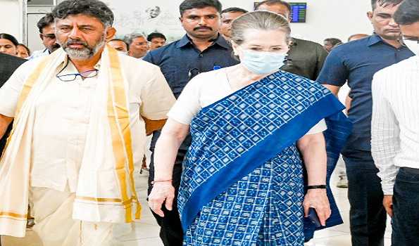 Sonia in Mysuru to participate in ‘Bharat Jodo Yatra’
