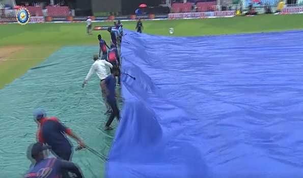 INDvSA 1st ODI: Toss, match time delayed due to rain