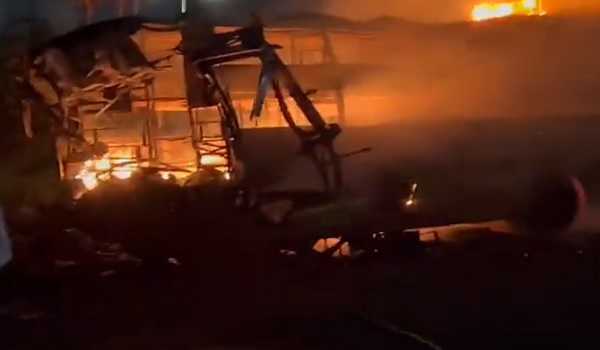 11 killed as bus catches fire in Maharashtra