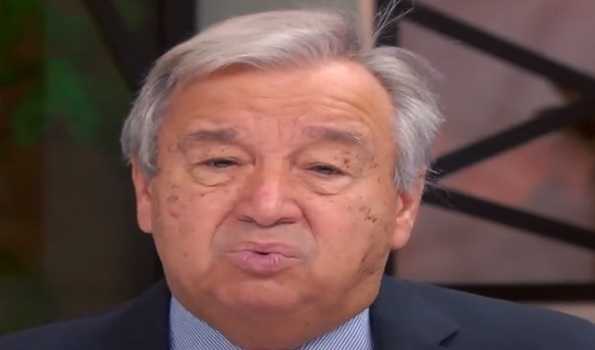 UN chief seeks universal early-warning coverage for climate disasters