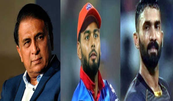 Rishabh can bat at number six, Karthik at seven: Gavaskar