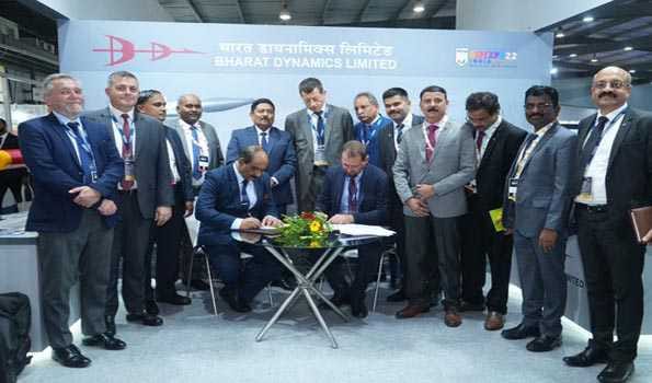 BDL enters into MoUs during DefExpo 2022 at Gandhinagar