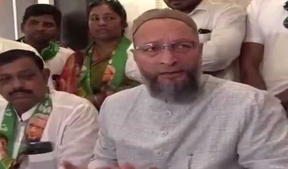 BJP takes dig at Owaisi’s hijab-clad-PM remark