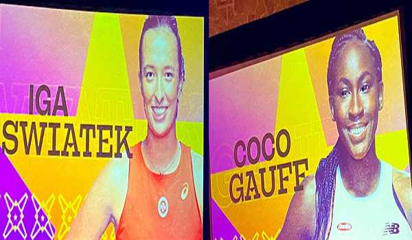 WTA Finals: Swiatek, Gauff land in same group