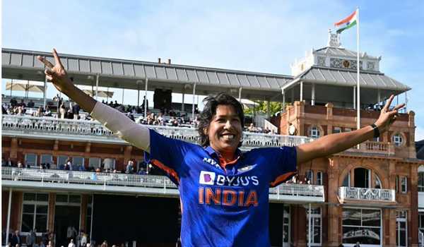 BCCI congratulates Jhulan Goswami on a stellar career