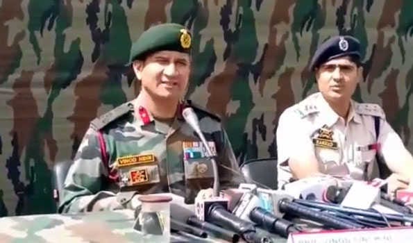 Army battled militants amid poor weather