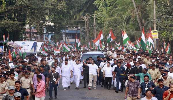 Bharat Jodo Yatra resumes from Malappuram