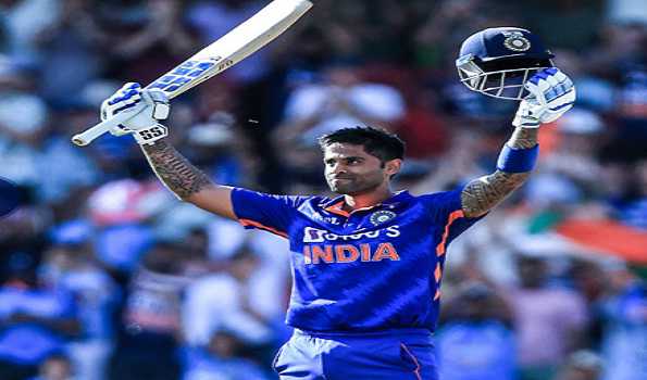 Suryakumar climbs to 2nd in T20I rankings
