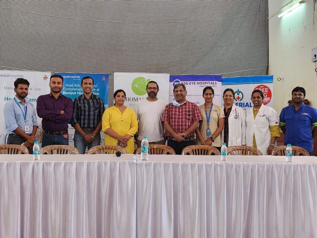 Our aim is to take healthcare to the door step of the people of Velim: Savio Rodrigues