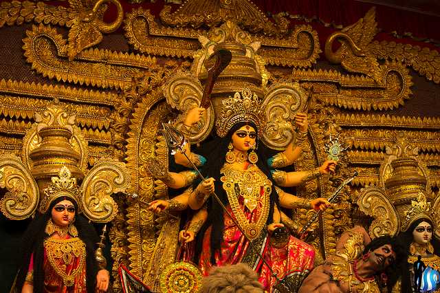 Kolkata’s Durga Puja highlights patriotism, independence and heritage