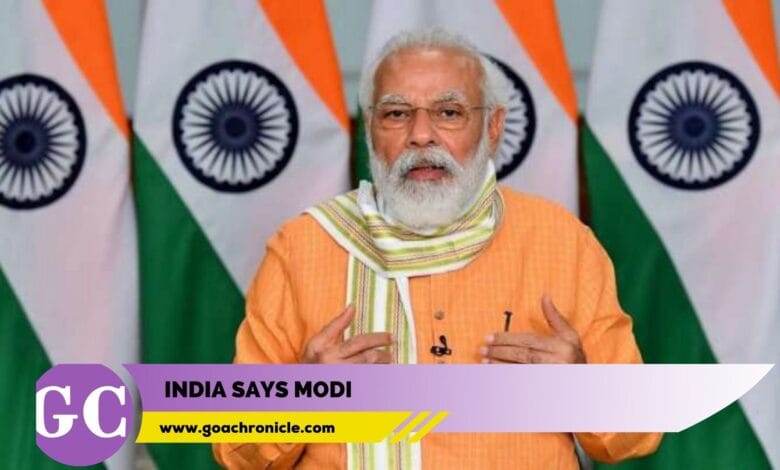 India says MODI