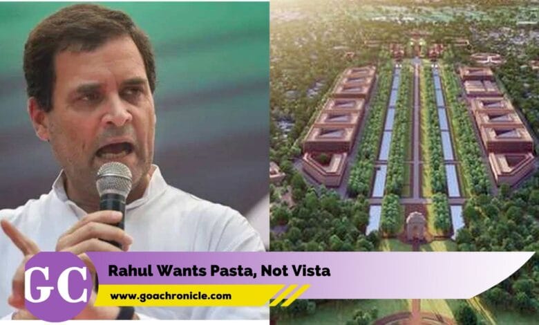 Rahul Wants Pasta, Not Vista