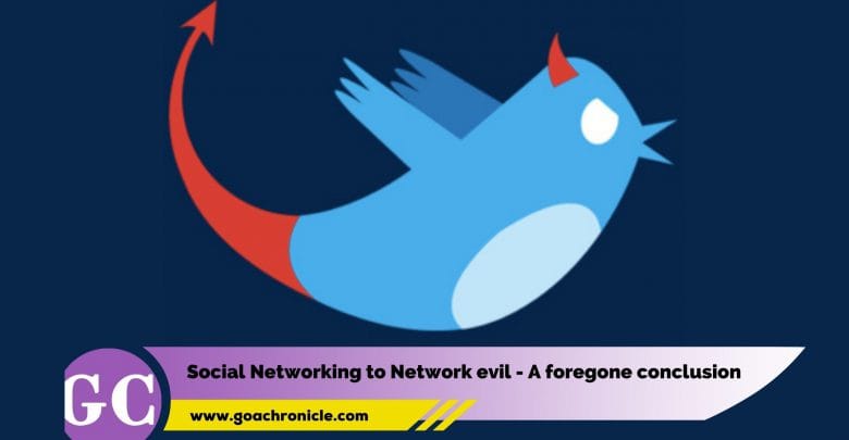 Social Networking to Network evil – A foregone conclusion