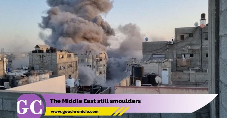 The Middle East still smoulders