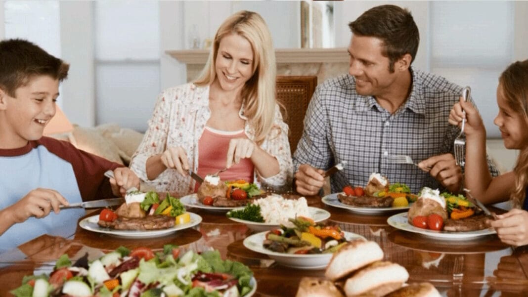 91% parents in USA consider having food with family ‘stress-buster’