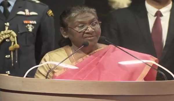 Murmu inaugurates, kickstarts schemes costing over Rs 700 crores in Sikkim
