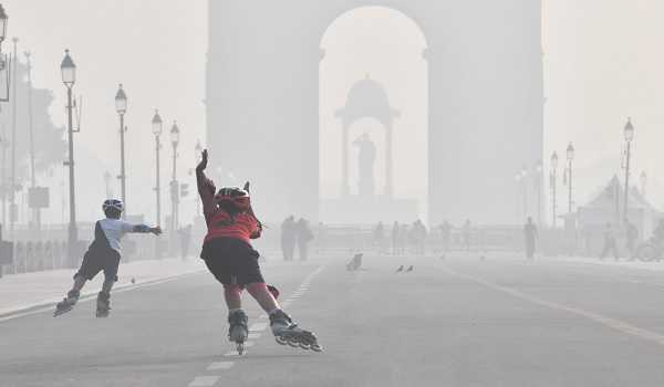 Delhi air quality remains in ” very poor” category