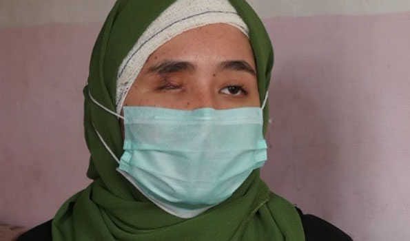 Afghan student injured in attack passes exam