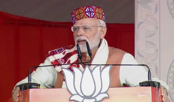 PM urges soldiers to back BJP
