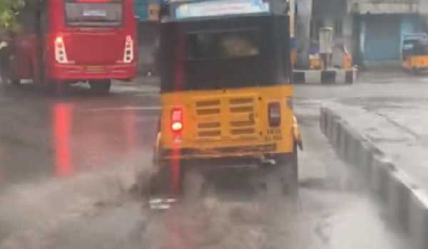 Heavy rains lash TN, Low Pressure becomes well marked