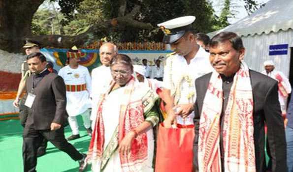 Murmu becomes first President to reach Ulihatu