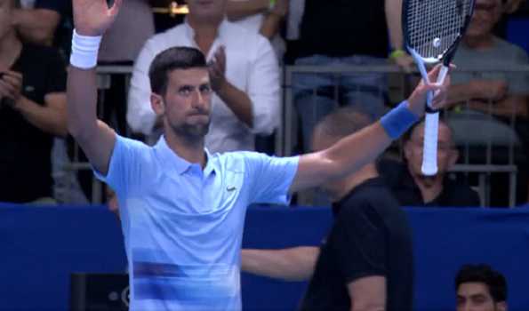 Djokovic makes winning start in Turin