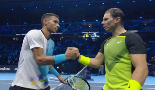 Nadal out of ATP Finals after loss against Felix