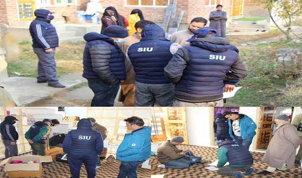 SIU Kulgam conducts raids during the investigation of killing of a school teacher