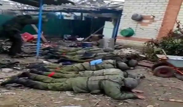 Were Russian soldiers shot after surrendering?