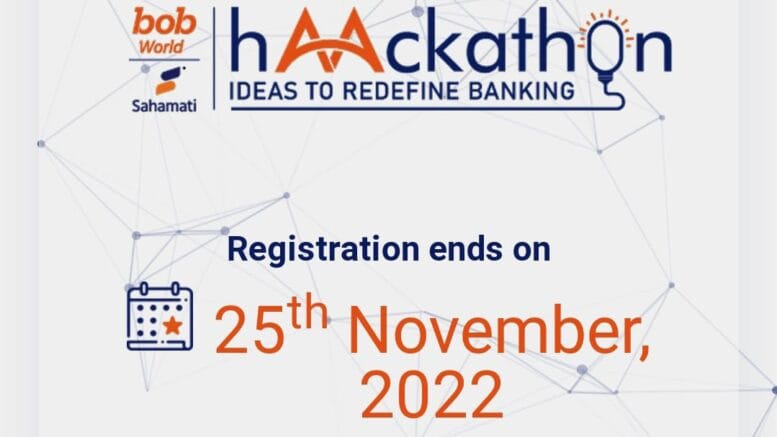 Bank of Baroda and Sahamati launch the ‘bob world hAAckathon’