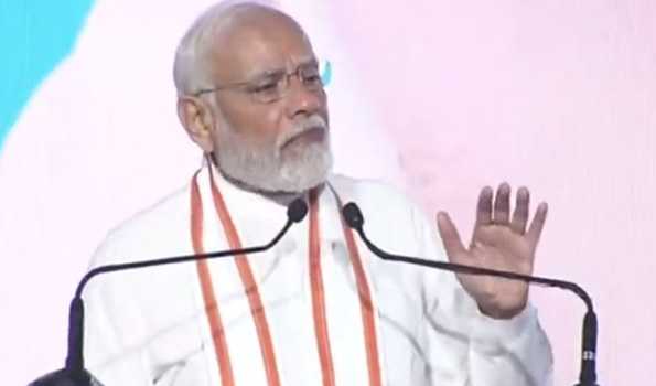 PM accuses previous govts of giving priority to vote bank over infra development
