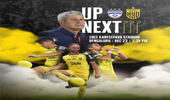 Hyderabad FC gear up for Bengaluru test