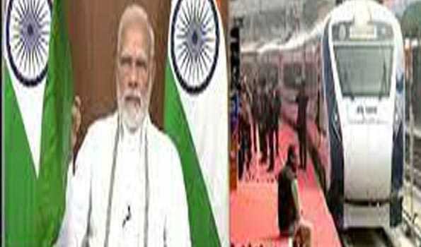 PM Narendra Modi flags off Vande Bharat Howrah-NJP virtually