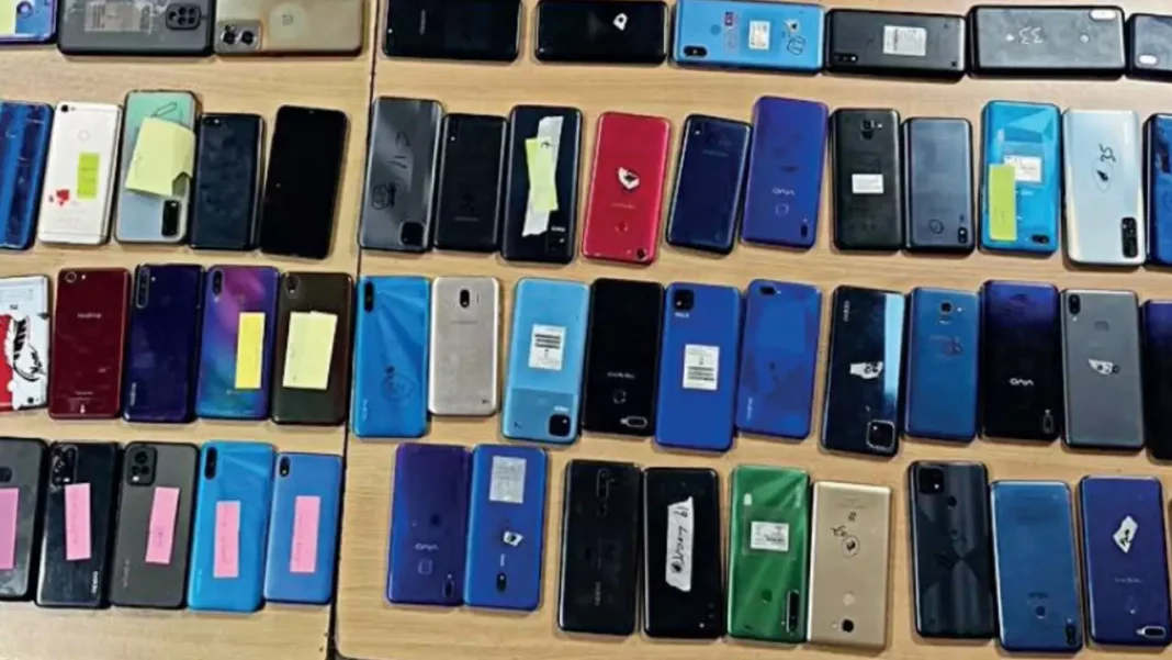 69 stolen mobiles worth 20 lakhs recovered, mastermind nabbed in Rajasthan