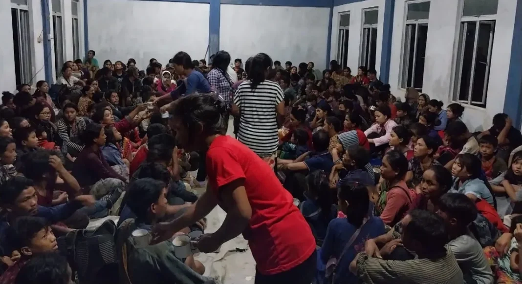 Kuki-Chin reach Mizoram to escape Bangladeshi army’s repression