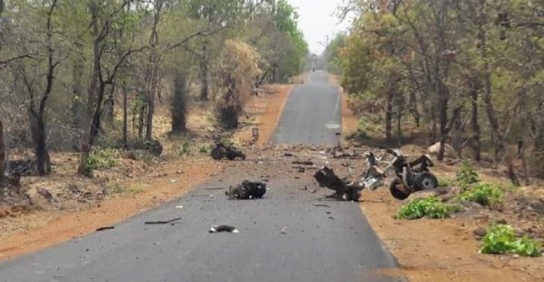 #MaoistsStrikeAgain: IED blasts claim lives of 15 commandos in Gadchiroli