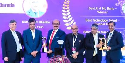 Bank of Baroda Named ‘Best AI & ML Bank’